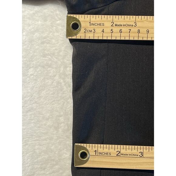 Burberry London 40R 33x29 Solid Dark Brown Designer Luxury 2 Piece Suit - Picture 8 of 16